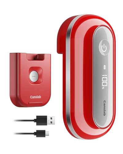 Retro Rechargeable Electric Can Opener