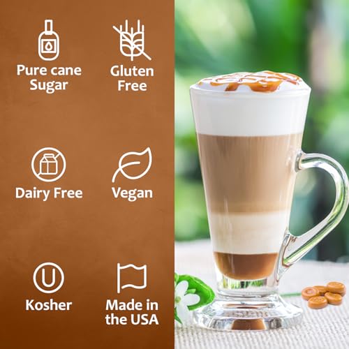 Coffee Syrup Butterscotch Flavored Syrup for Drinks (25.4 Fl Oz)