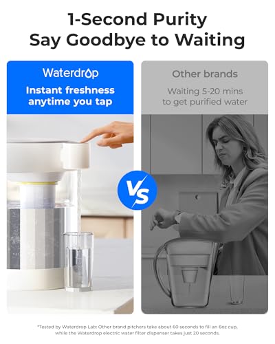 ED12W Glass Rechargeable Water Filter Dispenser