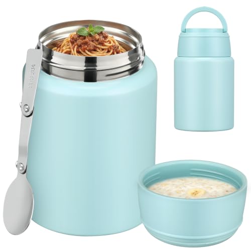 16oz Insulated Food Jar with Spoon