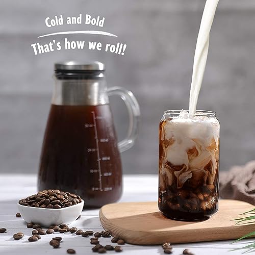 Cold Brew Iced Coffee Maker 34oz