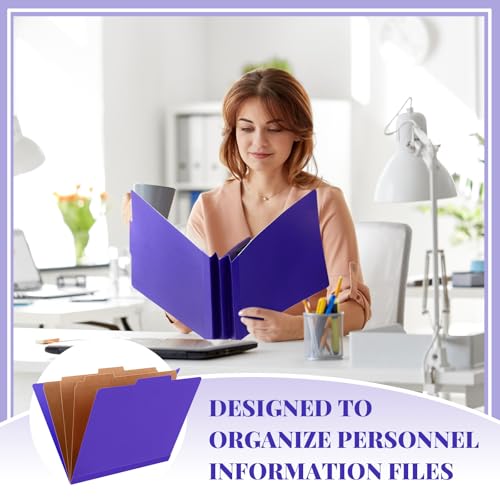 60 Pcs Classification Folder Letter Size