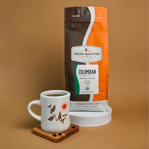 Organic Colombian Whole Bean Coffee (32 Ounce)