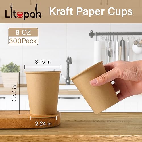 300 Pack Disposable Coffee Cups