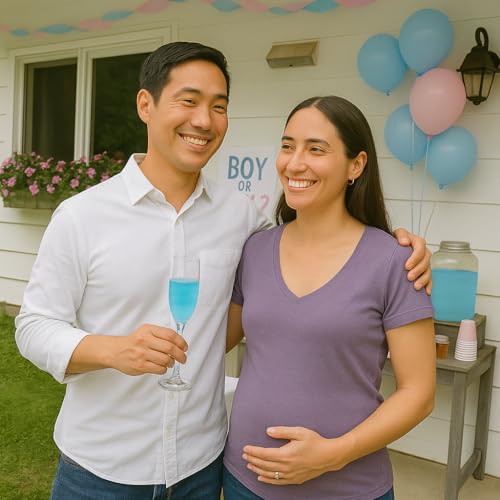 Brew Glitter Baby Blue Gender Reveal Color Changing Edible Drink Glitter