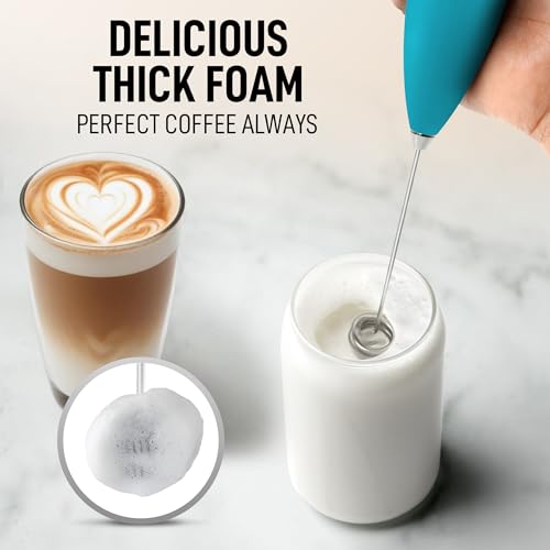 Zulay Powerful Milk Frother for Coffee with Upgraded Titanium Motor