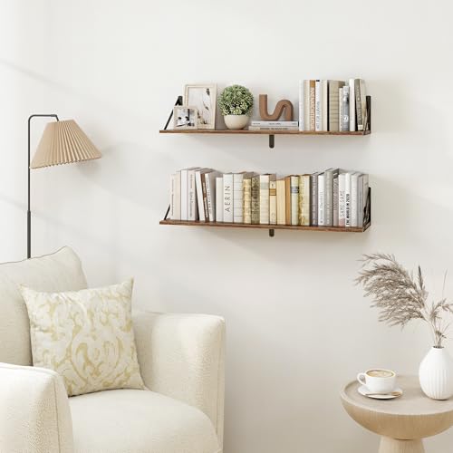 Deep Floating Shelves for Wall