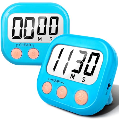 Digital Kitchen Timers for Cooking (2 Count)