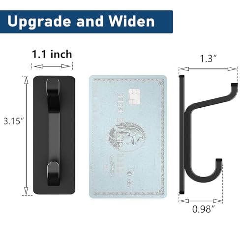 Wall Hooks for Coat and Towel (6 Count)
