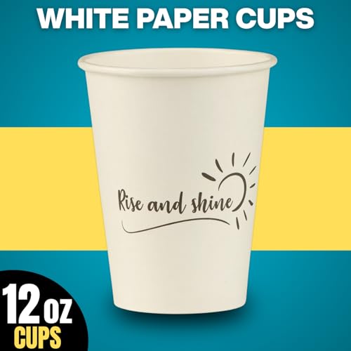 Disposable Coffee Cups (100 Count)