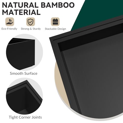Bamboo Kitchen Drawer Organizer (2 Count)