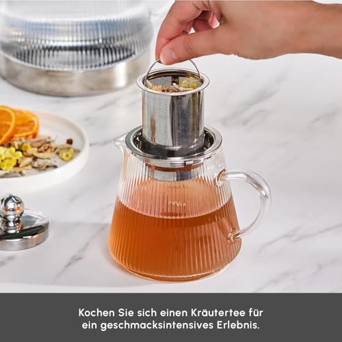 Keops Turkish Small Teapot with Infuser and Lid