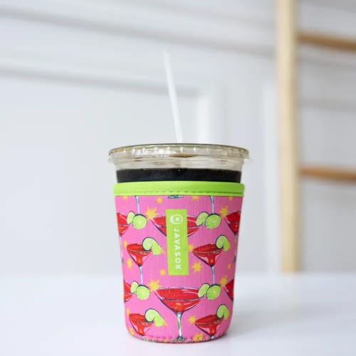 JavaSok Iced Coffee & Cold Soda Insulated Neoprene Cup Sleeve