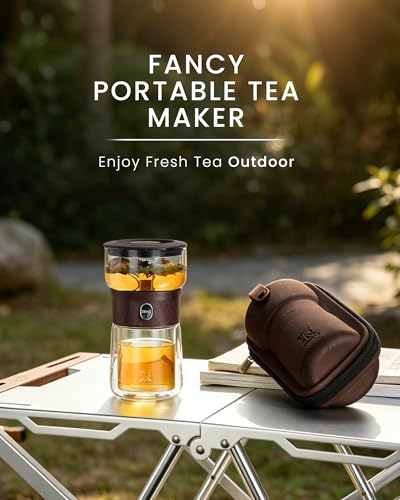 Small Glass Tea Infuser Pot