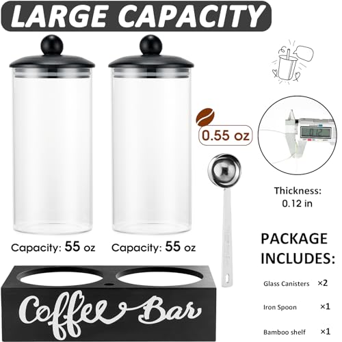 Coffee Container with Shelf