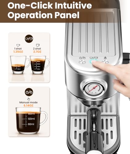 Espresso Machine with Milk Frother