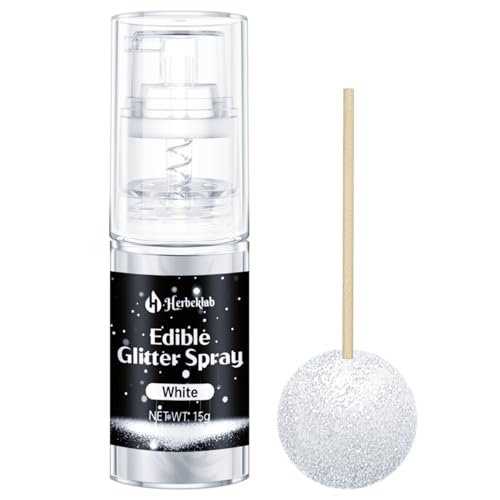 White Edible Glitter