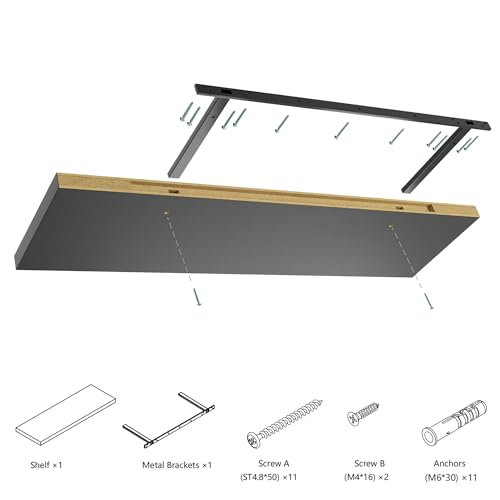 Wall Shelf Set of 1
