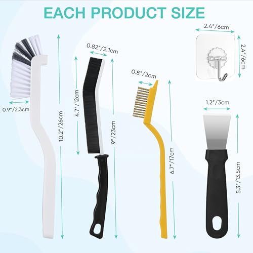 12PCS Grout Brush Set (12 Count)