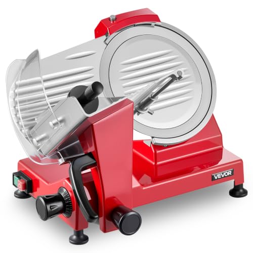 Commercial Meat Slicer 340W Electric Deli Food Slicer 10 inch Blade
