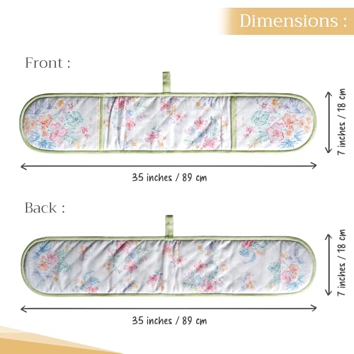 Double Oven Mitts 100% Cotton Double Oven Glove
