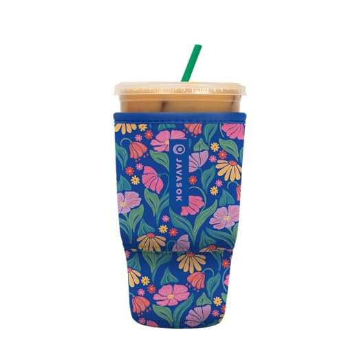 JavaSok Iced Coffee & Cold Soda Insulated Neoprene Cup Sleeve
