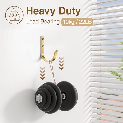 22LB Wall Hooks for Hanging Towel (5 Count)