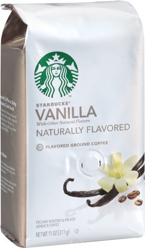 A Natural Fusions Vanilla Flavored Ground Coffee 11 Ounce