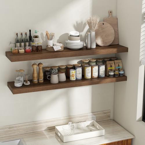 55 Inch Fireplace Mantel Shelf (2 Count)
