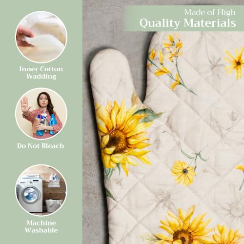 Maison d'Hermine Oven Gloves 100% Cotton Oven Mitt