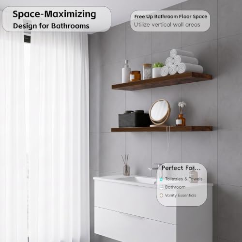 Floating Wall Shelves (2 Count)