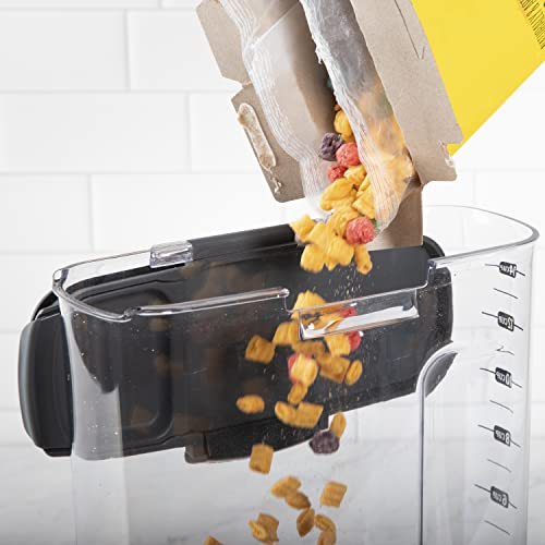 International ProKeeper+ Clear Plastic Airtight Food Baker's Kitchen Storage Organization Container Canister Set with Magnetic Accessories (2 Count)