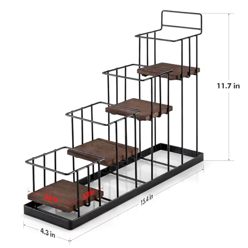Coffee Syrup Rack Organizer