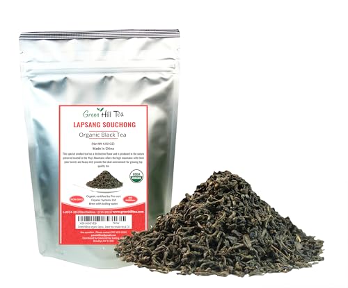 organic lapsang souchong black tea loose leave tea smoke tea 4 OZ …