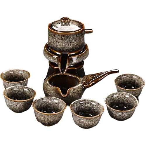 Lazy Tea Set Automatic Stone Grinding Pot