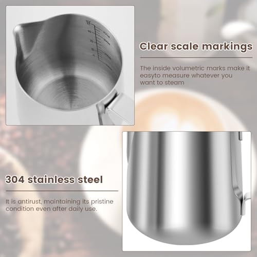 4PCS Milk Frothing Pitcher (4 Count)