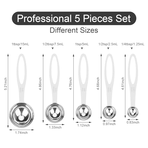 5pcs Measuring Spoon Set (5 Count)