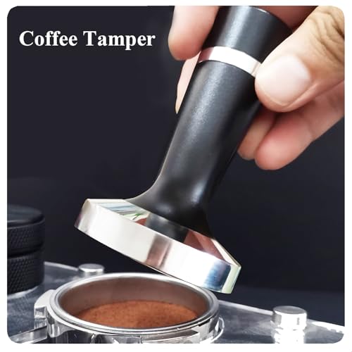 Coffee 51mm Tamper Espresso Hand Tamper 304 Stainless Steel Espresso Coffee Tamper