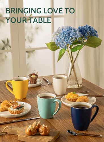 Porcelain Mugs (6 Count)