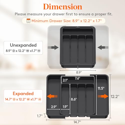 Silverware Drawer Organizer