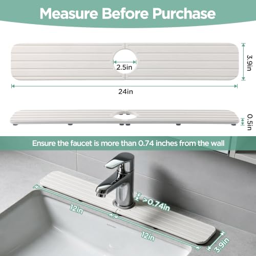Faucet Mat for Kitchen Sink