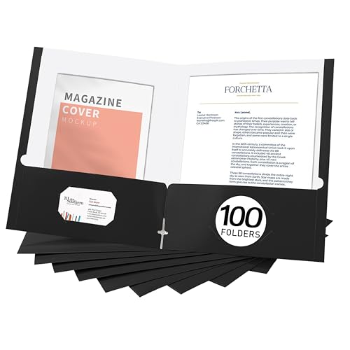 File folders with Pockets (100 Count)
