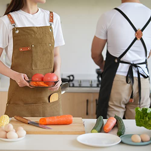 Canvas Aprons for Men Chef Apron