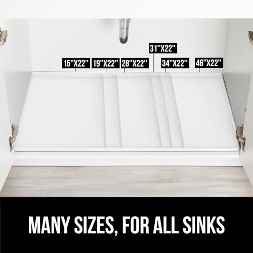 Waterproof Silicone Under Sink Mat (616 sq inches)