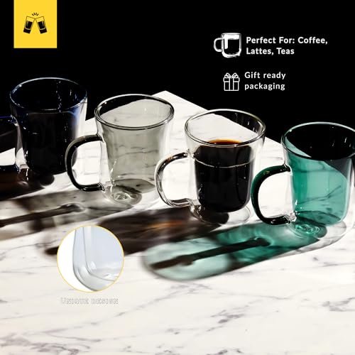 Double Walled Colored Insulated Coffee Mugs (48 Count)