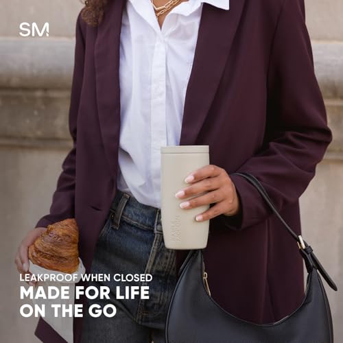 Insulated Travel Coffee Mug 360° Lid
