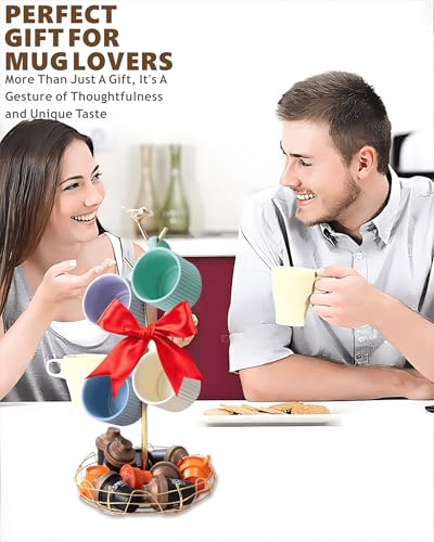 Gold Mug Holder & Mug Tree for Countertop