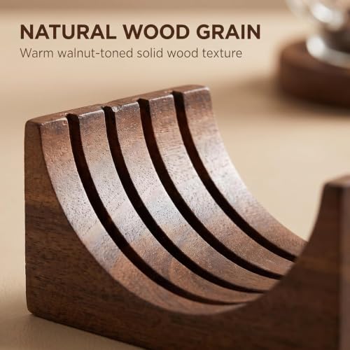 Espresso Puck Screen Walnut