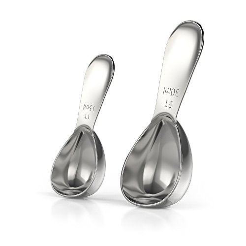 Stainless Steel Coffee Scoop Set