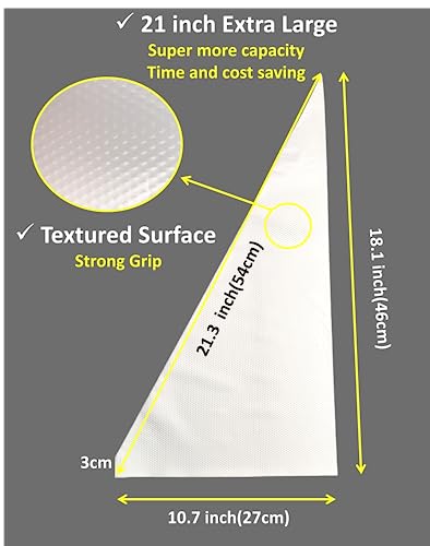21 Inch Extra Large Piping Bags (100 Count)